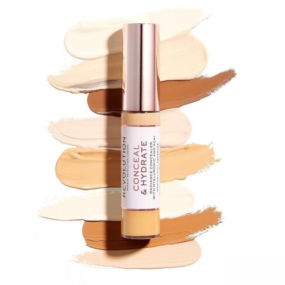 C10 | Revolution Conceal & Hydrate Concealer - Medium/Full Coverage | NWT - Picture 4 of 4